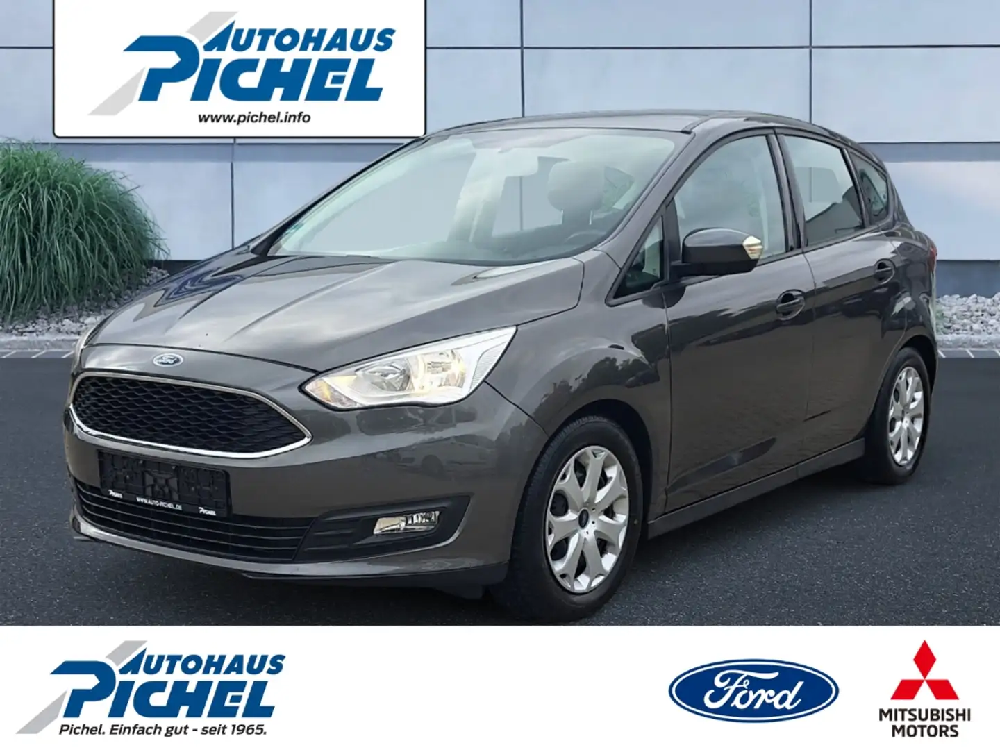 Ford C-Max Trend KLIMA ISOFIX ZV MIT FB FH Vo+HI BORDCOMPUTER Gris - 1