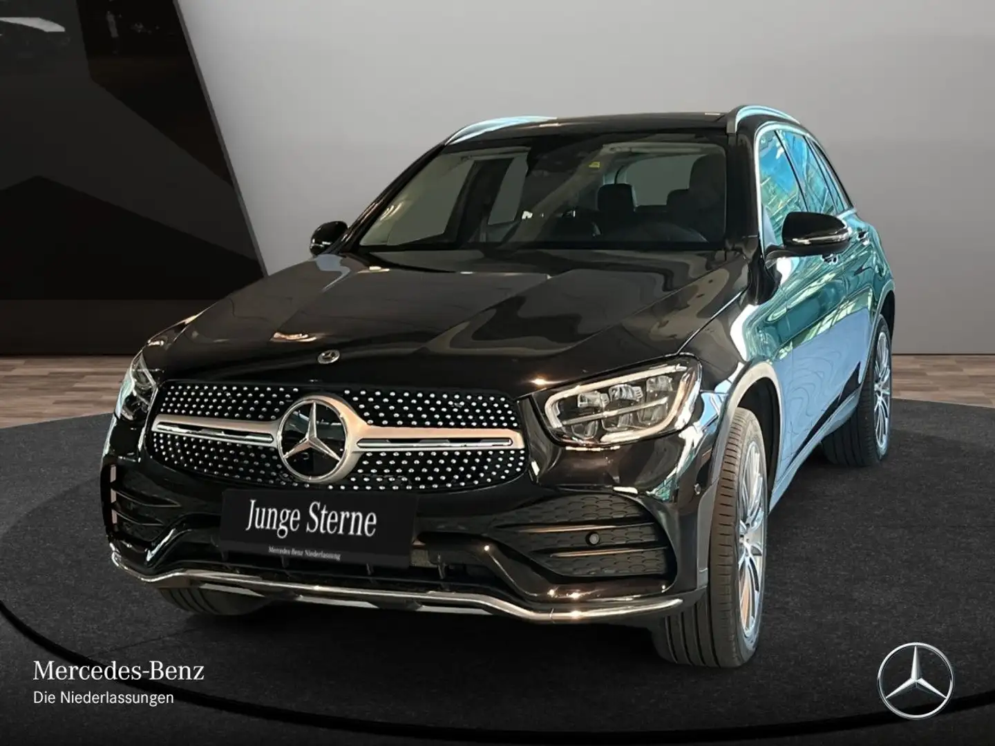 Mercedes-Benz GLC 300 de 4M AMG+PANO+LED+KAMERA+HUD+KEYLESS+9G Schwarz - 2