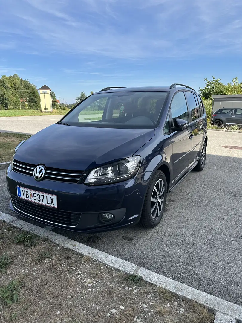 Volkswagen Touran Comfortline BMT Blau - 2