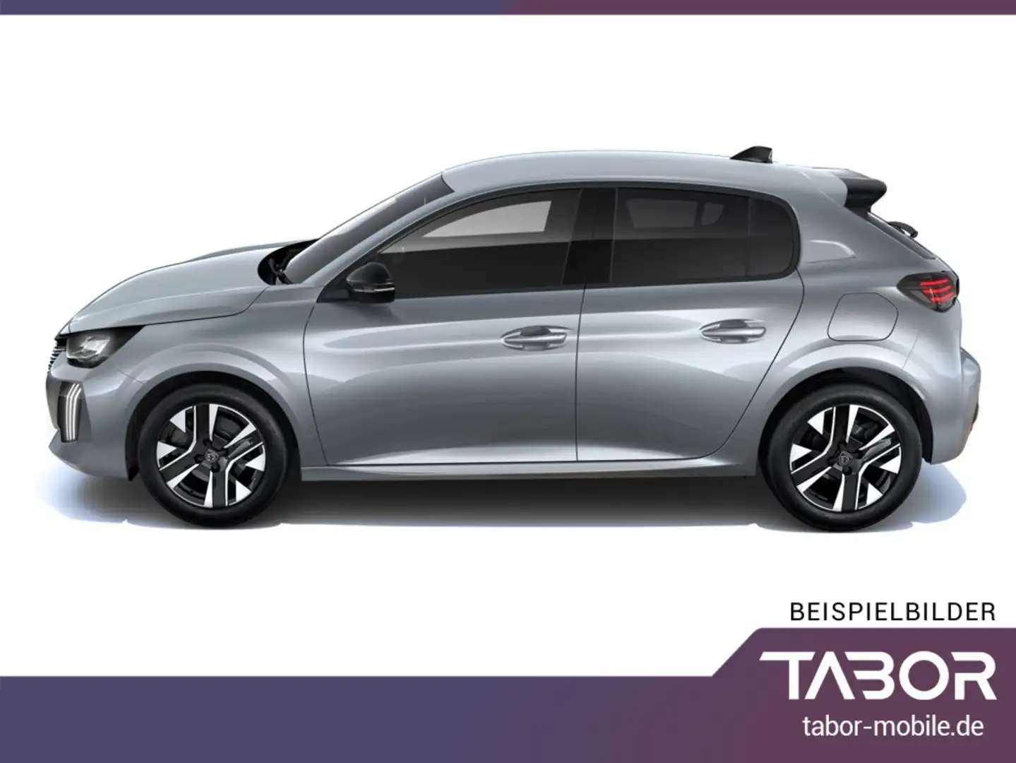Peugeot 208 MHEV 110 DSC6 Allure LED PDC Temp PrivG 16Z Gris - 2