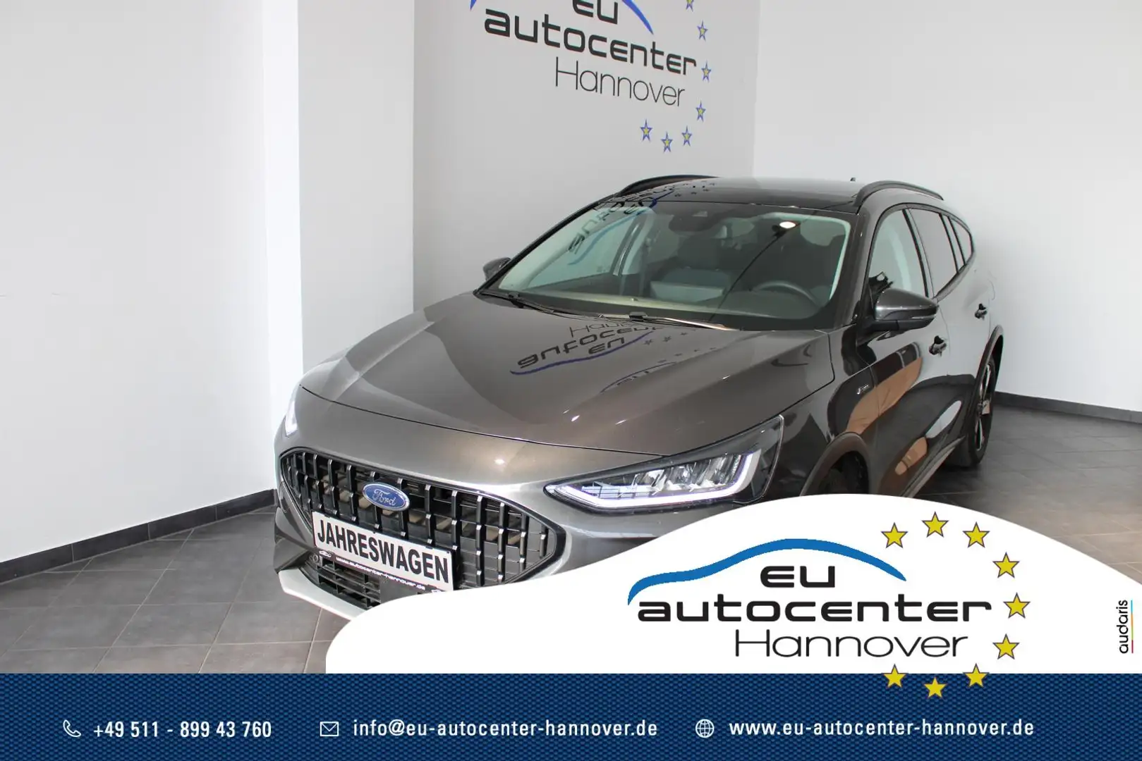 Ford Focus Turnier 1.0 MHEV Active Navi LED Lenk/SHZ Pano Gris - 1