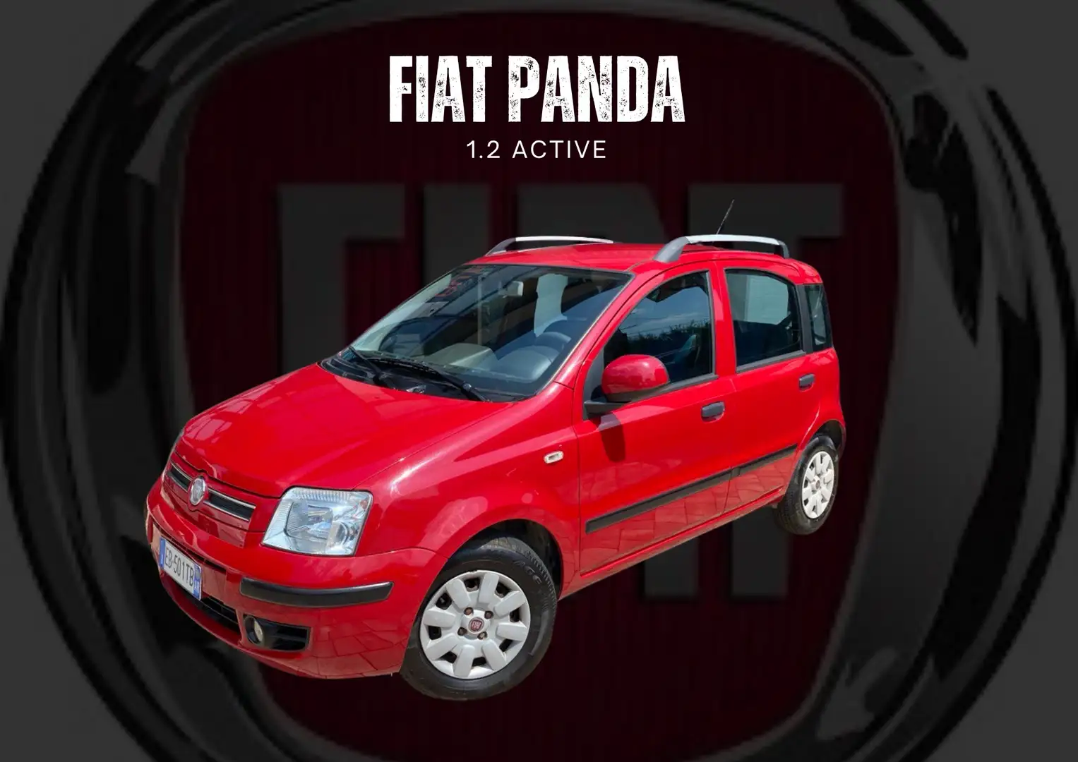 Fiat Panda Panda II 1.2 Dynamic eco Rojo - 1