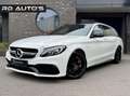 Mercedes-Benz C 63 AMG Estate S Keramisch Kuipstoelen Burmester BTW Blanc - thumbnail 1