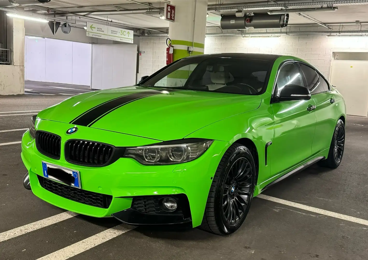 BMW 420 420d Gran Coupe Msport 184cv auto Зелений - 1