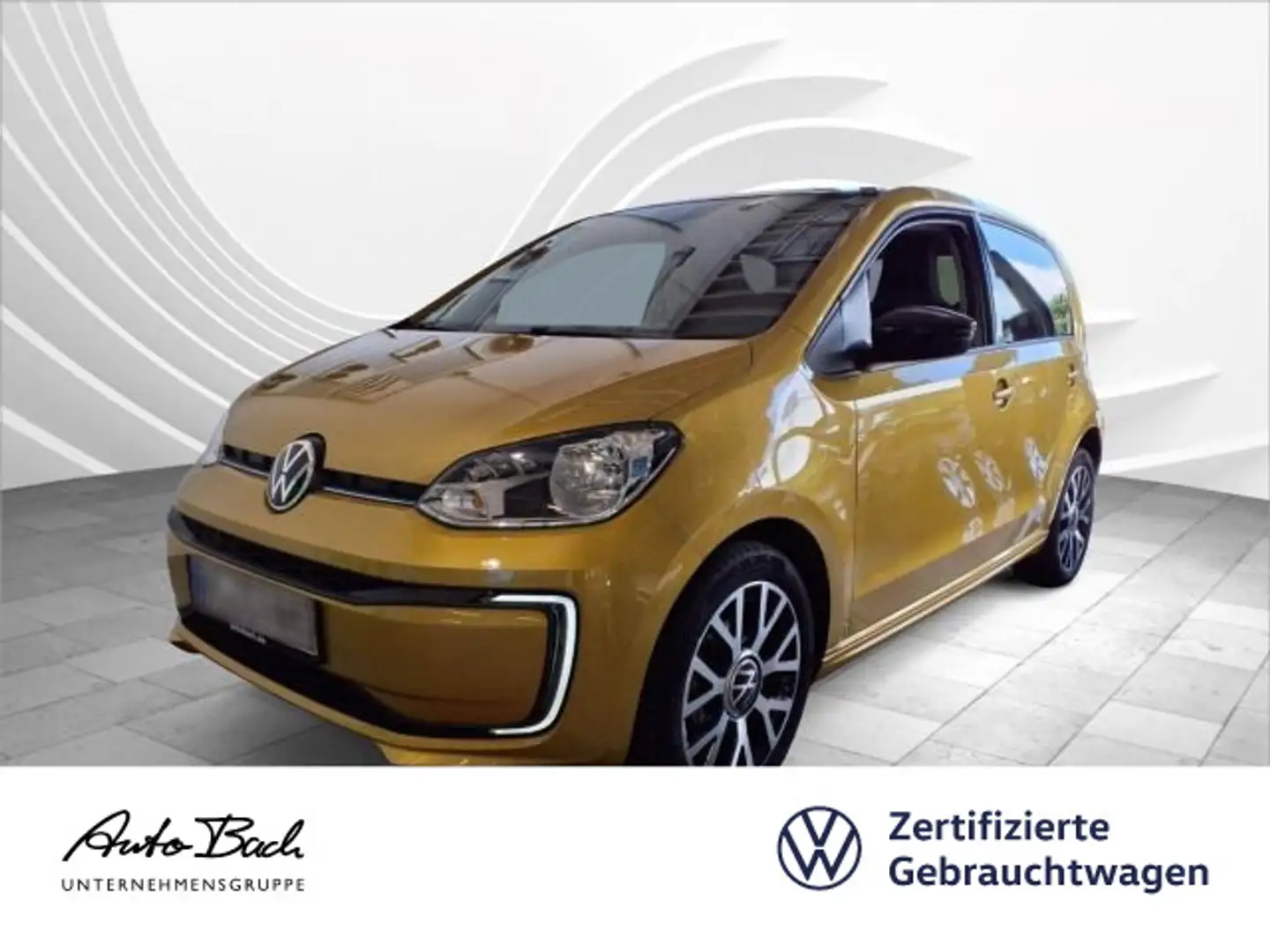Volkswagen e-up! Style, Rückfahrkamera, Klima, Sitzheizung, Жовтий - 1