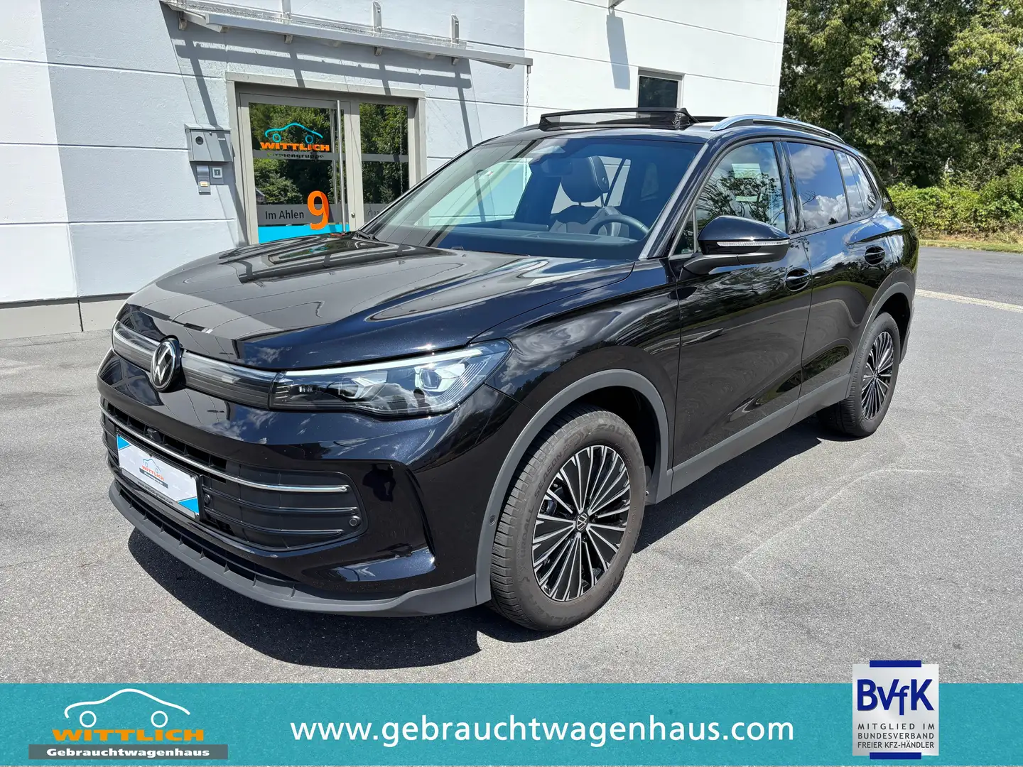 Volkswagen Tiguan 2.0 TDI, DSG, 4Motion - "GOAL" +AHK +Matrix +Navi Zwart - 1