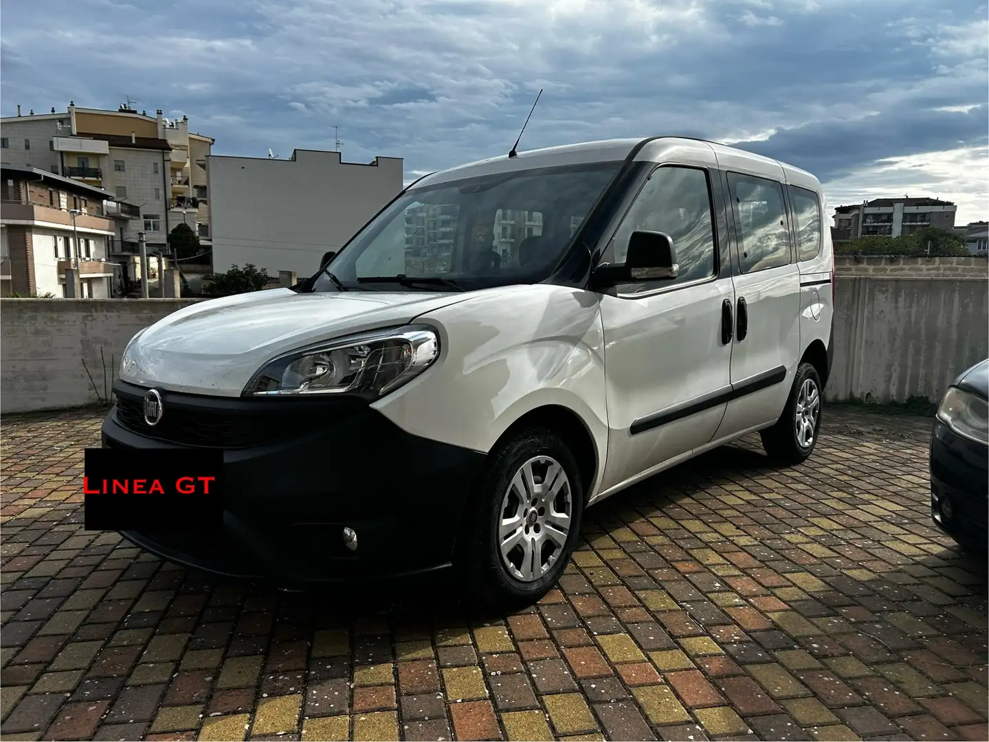 Fiat Doblo 1.3 mjt 16v Pop 95cv Blanc - 1