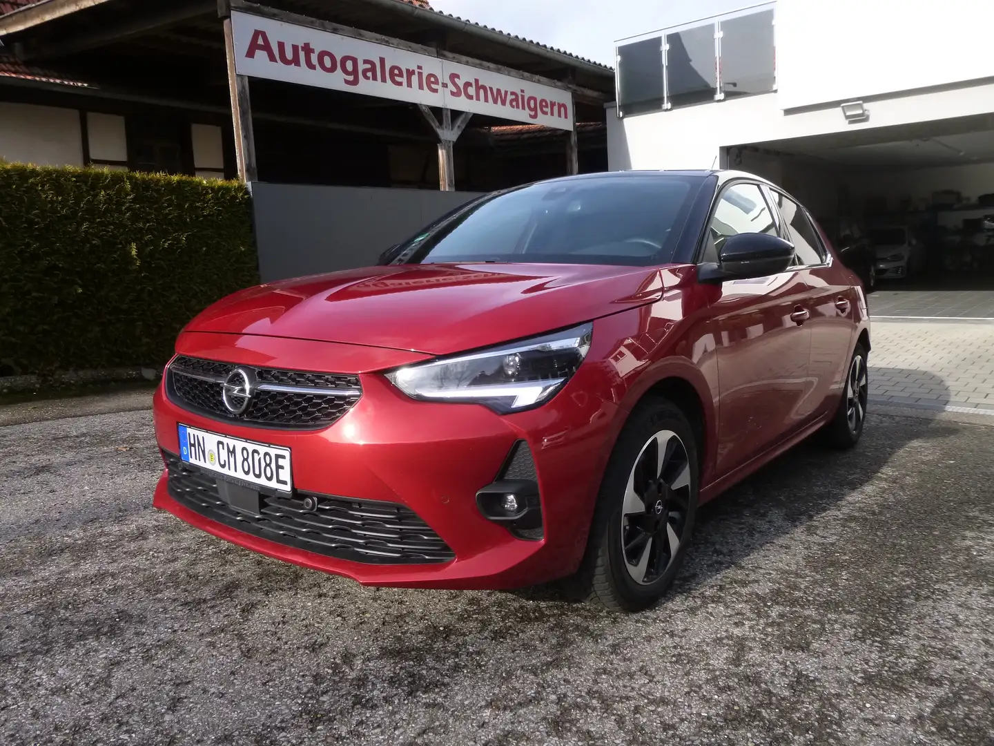 Opel Corsa-e Ultimate+Kamera+Navi+Panorama+LED+Voll Rot - 1
