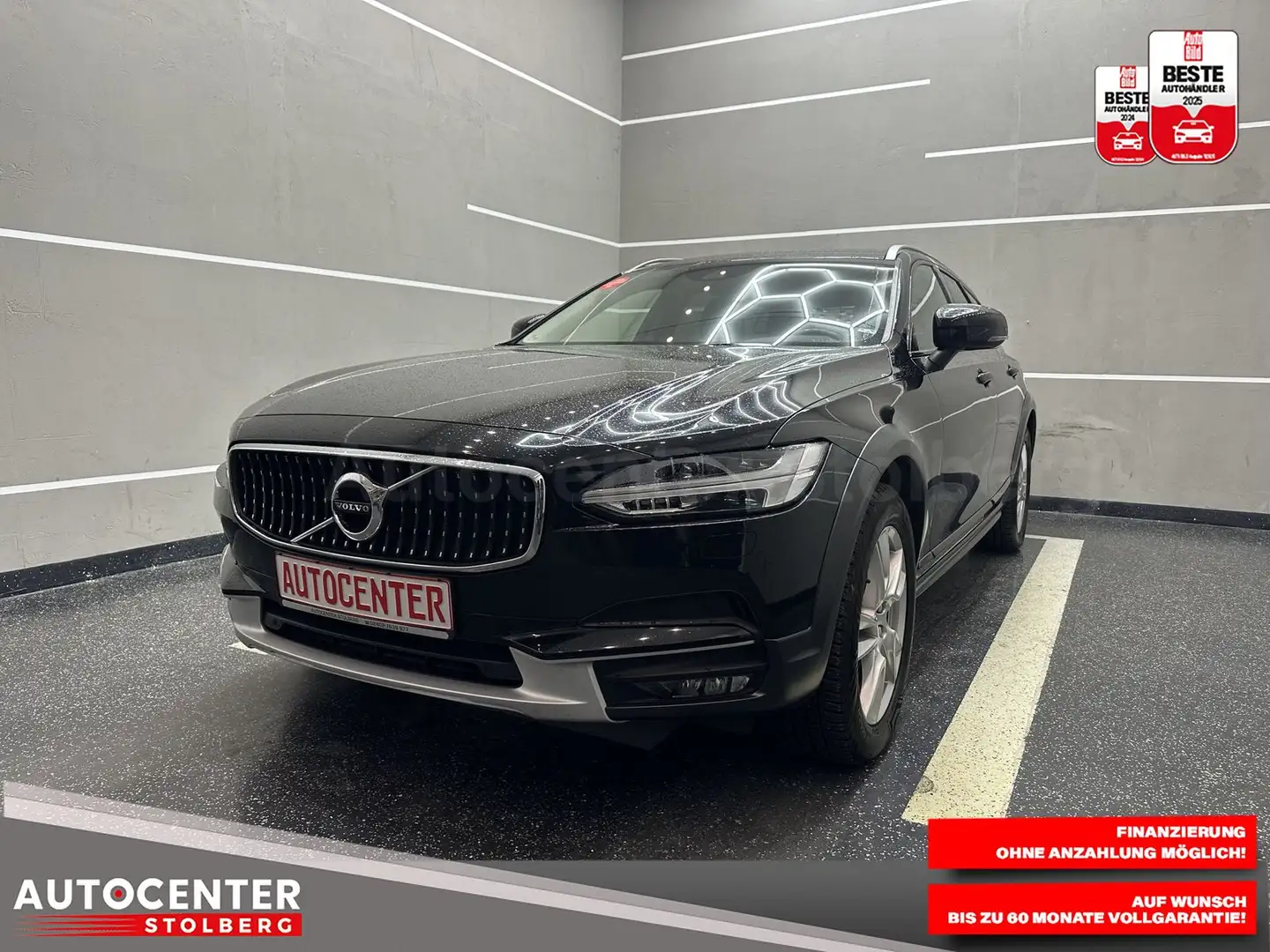 Volvo V90 Cross Country Basis AWD "LEDER-NAVI-CAM-ALU" Noir - 1