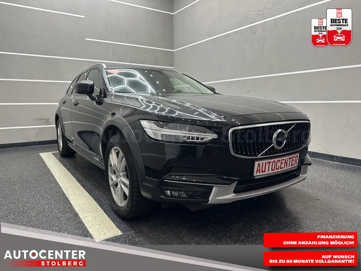 Volvo V90 Cross Country Basis AWD "LEDER-NAVI-CAM-ALU" Noir - 2