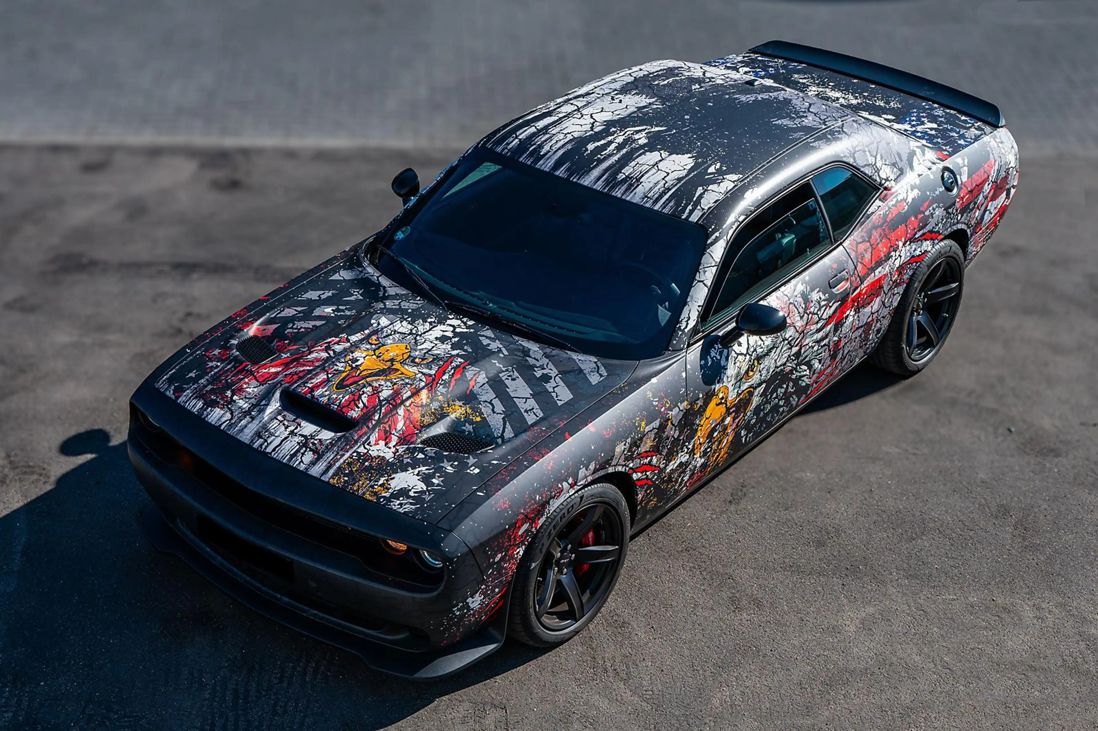 Dodge Challenger 6,2l Hellcat,Folie,Klappenauspuff — photo 3