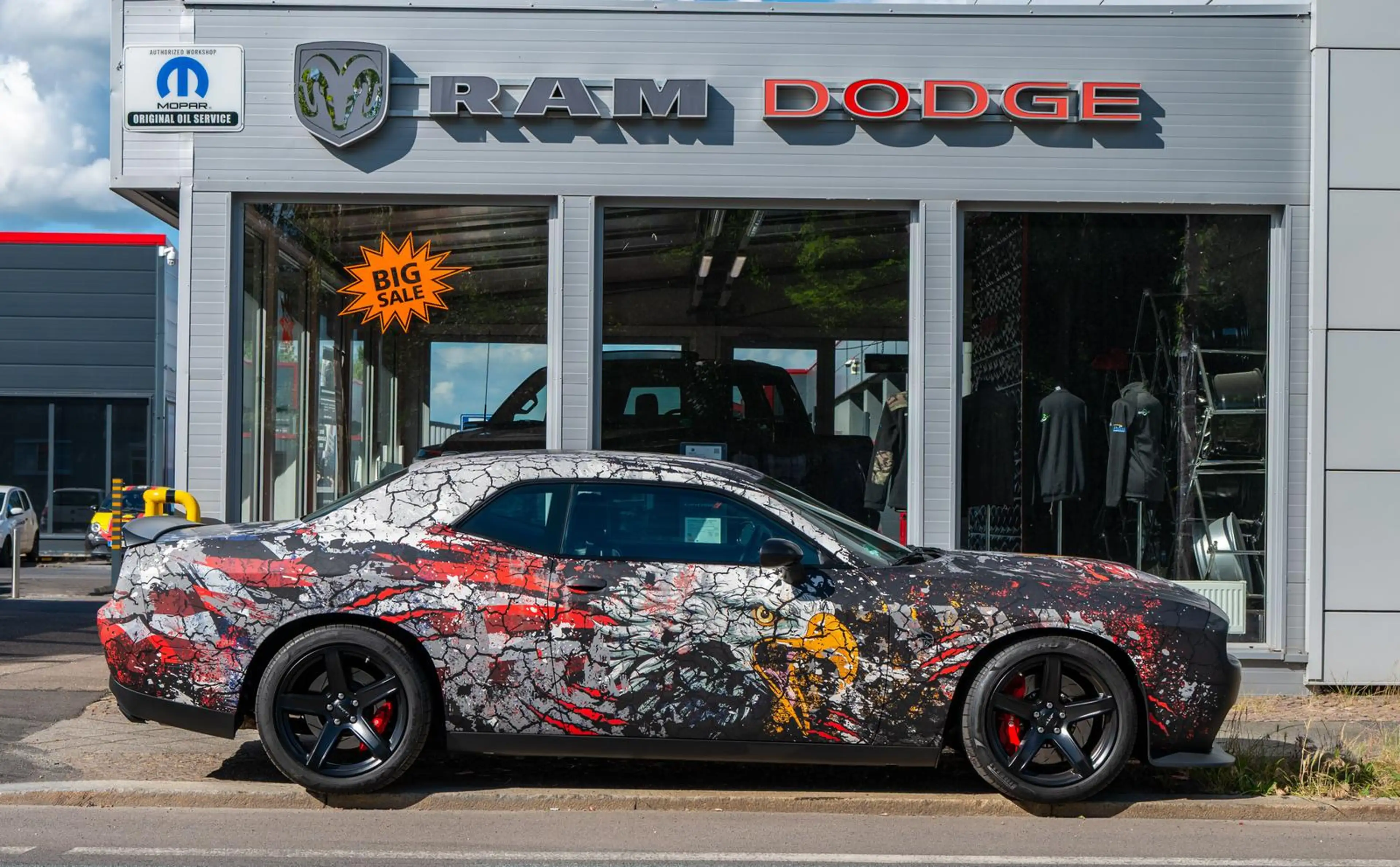 Dodge Challenger 6,2l Hellcat,Folie,Klappenauspuff — photo 6