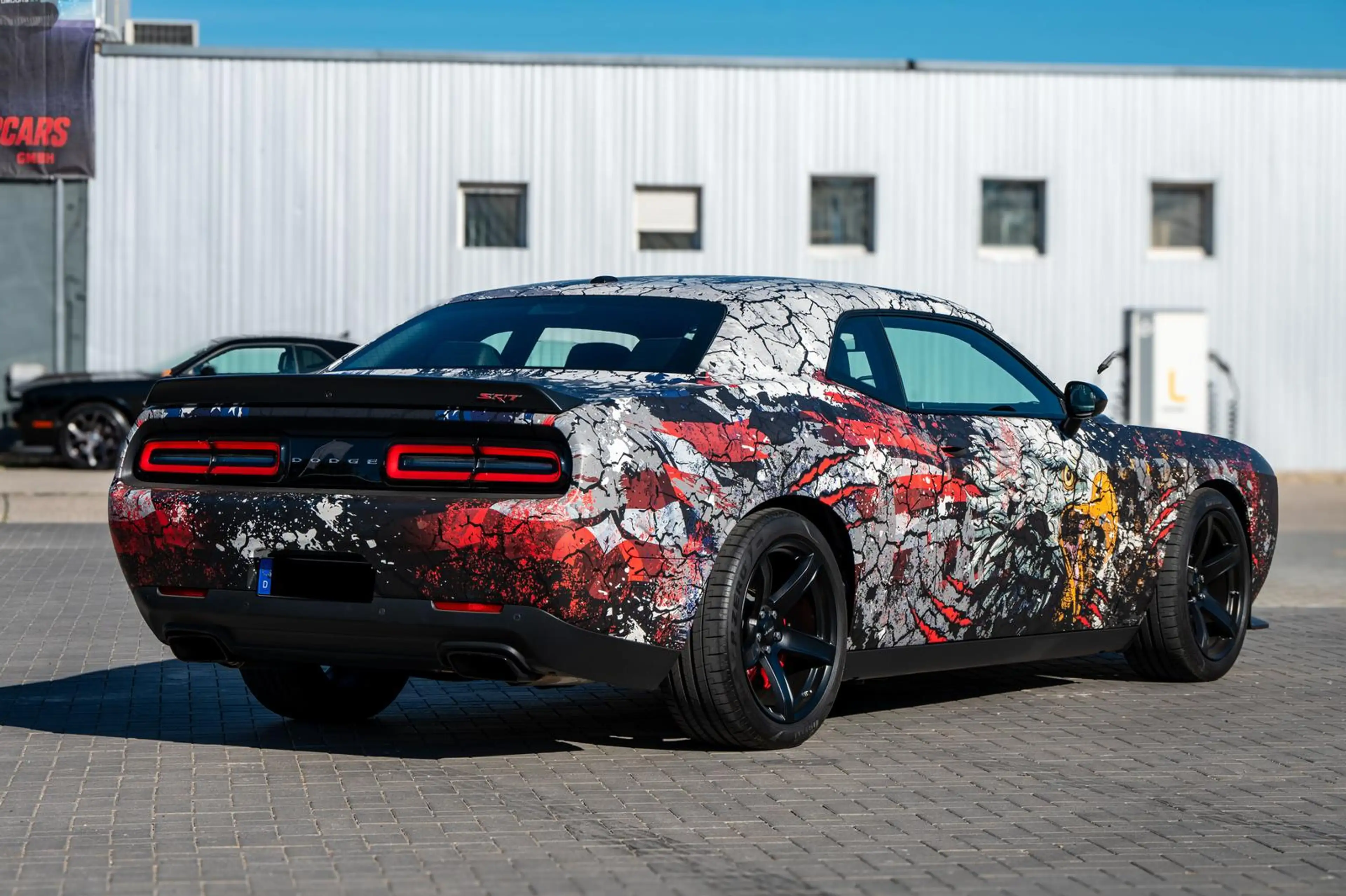 Dodge Challenger 6,2l Hellcat,Folie,Klappenauspuff — photo 9