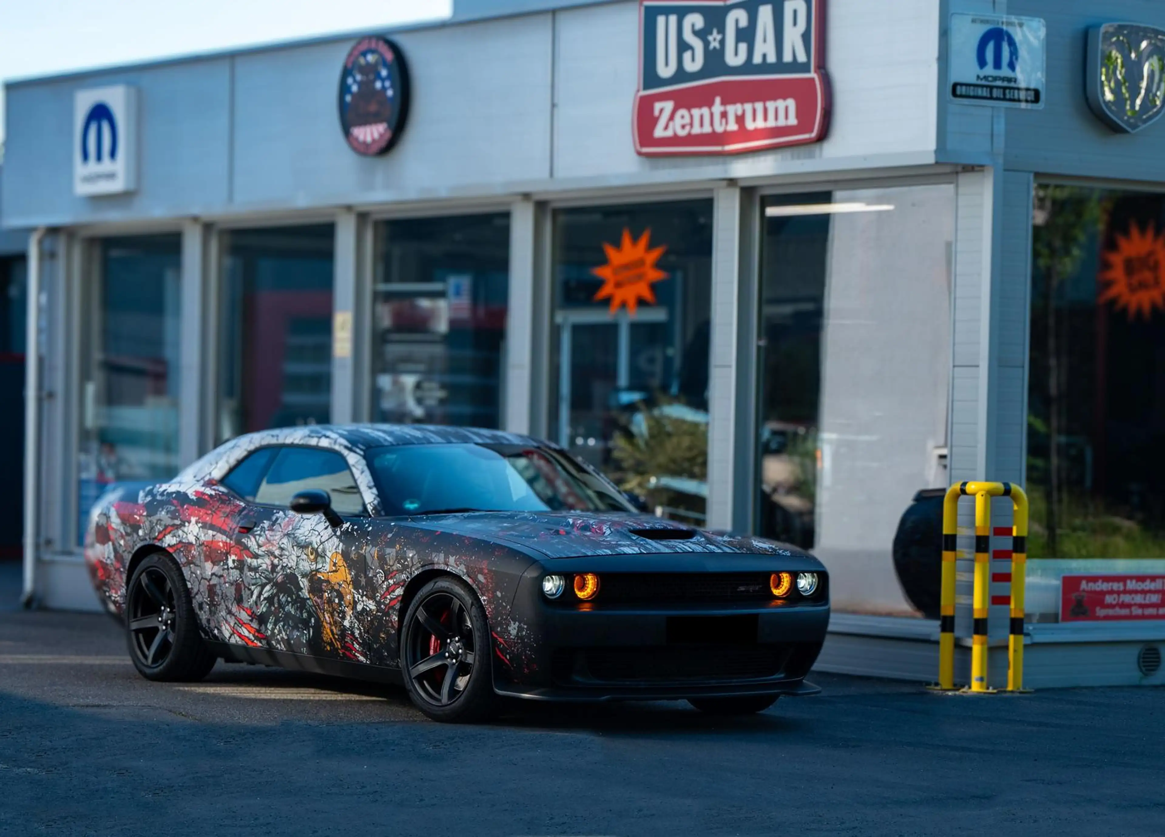 Dodge Challenger 6,2l Hellcat,Folie,Klappenauspuff — photo 8