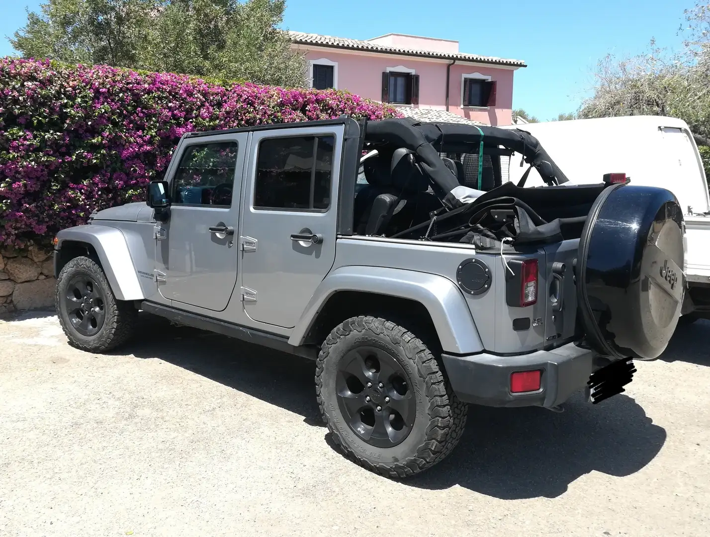 Jeep Wrangler Unlimited .2.8 crd Sahara Black edition Grigio - 1