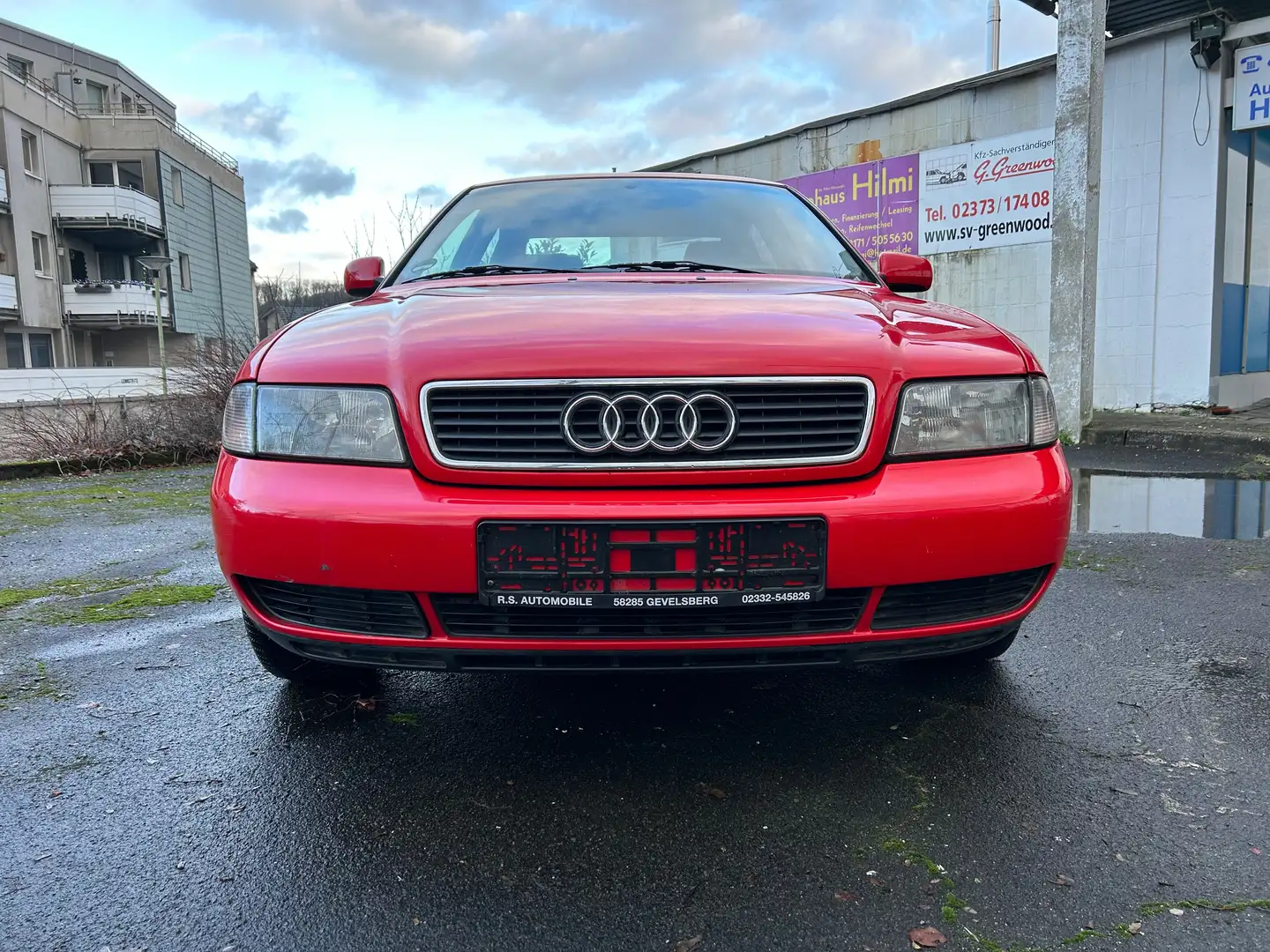 Audi A4 1.6*HU NEU*NEU Service*Klimaauto.*Allwetterreifen Červená - 1