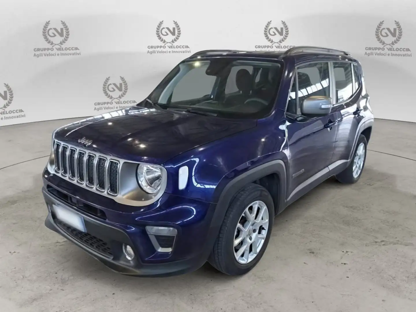 Jeep Renegade 1.3 T4 DDCT Limited Bleu - 1