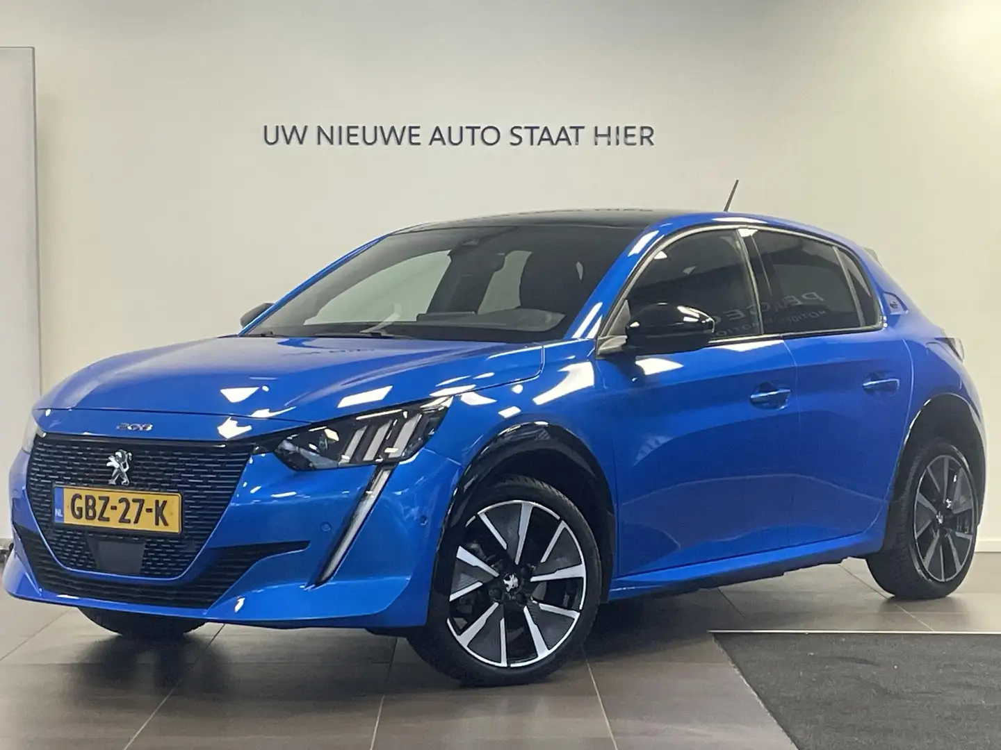 Peugeot e-208 GT EV 3-FASEN 50kWh 136pk | PANODAK | STOELVERW. | Blau - 2