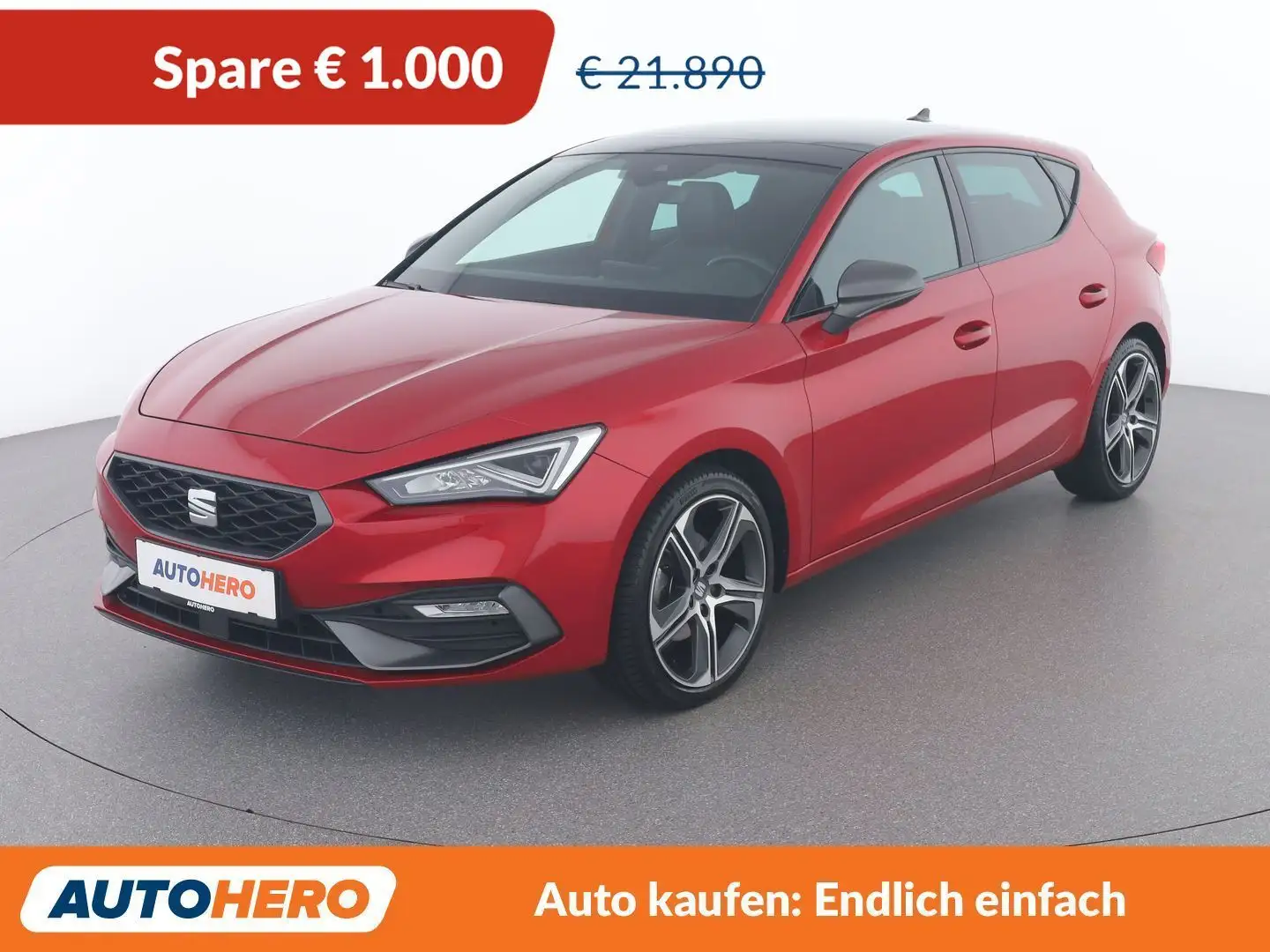 SEAT Leon 1.5 eTSI ACT FR Rot - 1