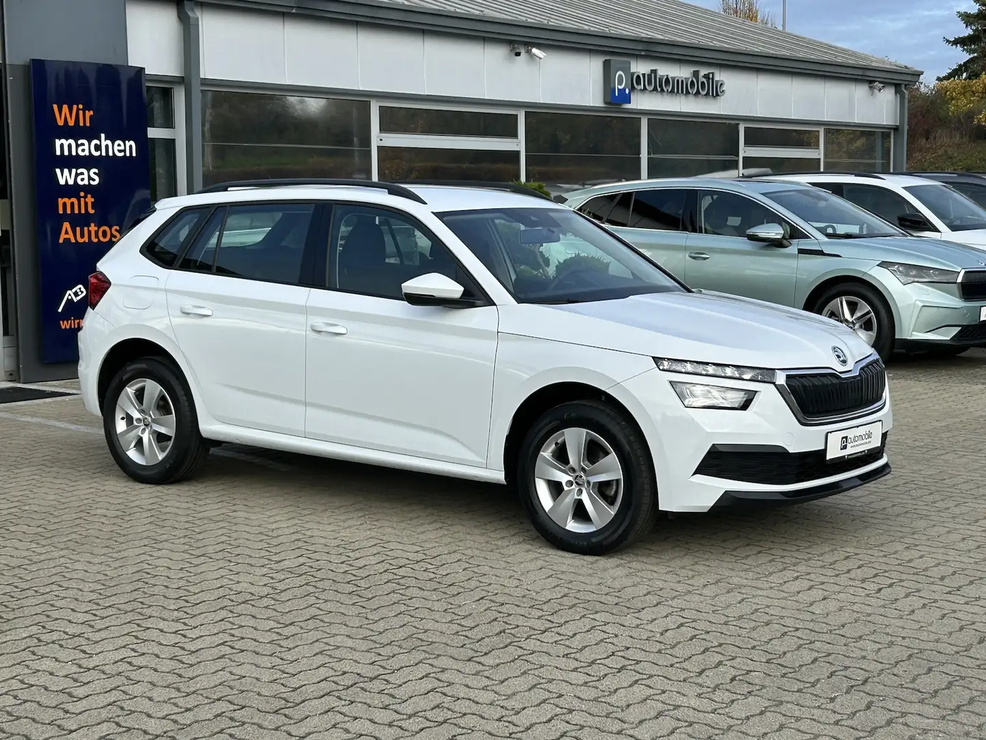 Skoda Kamiq 1.0 TSI Active *SH*LED* Blanc - 2