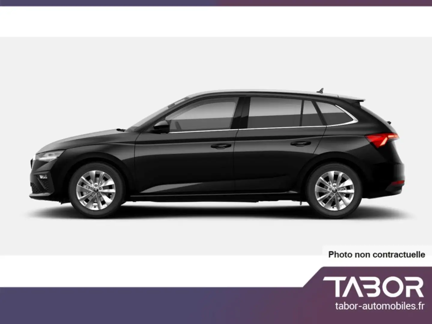 Skoda Scala 1.0 TSI 116 DSG Selec LED GPS Keyl Noir - 2