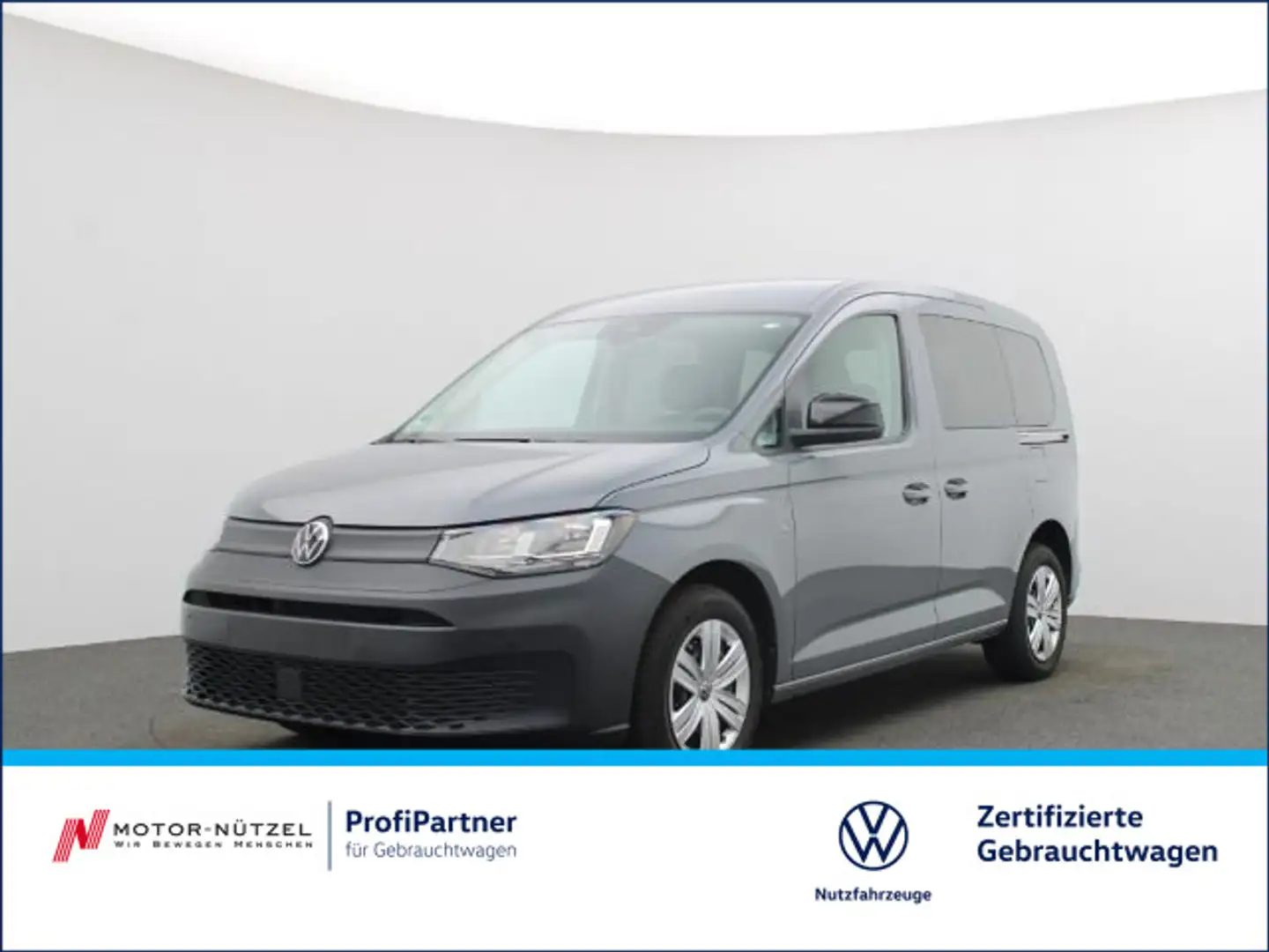 Volkswagen Caddy 1.5 TSI 5JG+NAV+SHZ+RFK+AID+MFL+DAB+AHK Grau - 1