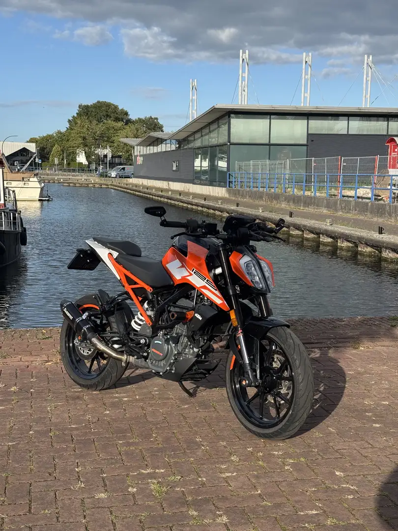 KTM 125 Duke A1 11kw akrapovic 2019 Oranje - 1