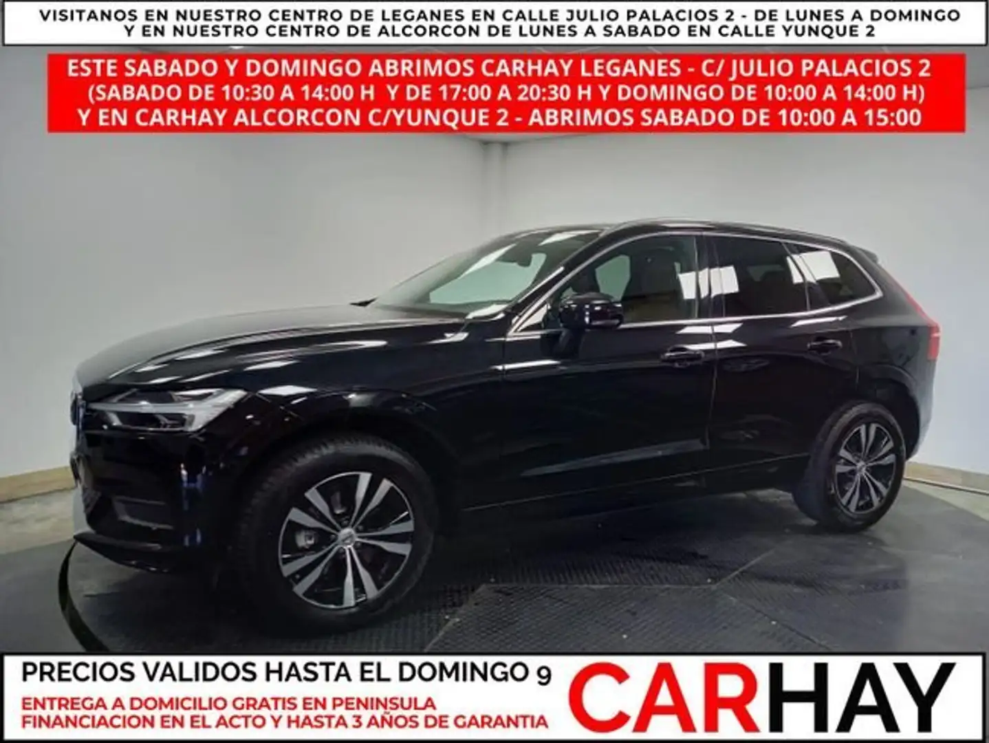 Volvo XC60 2.0 D3 MOMENTUM PRO ADBLUE Noir - 1