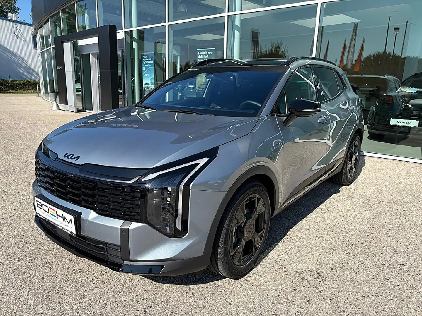 Kia Sportage 1,6 TGDI Black Edition DCT 7 Silber - 1
