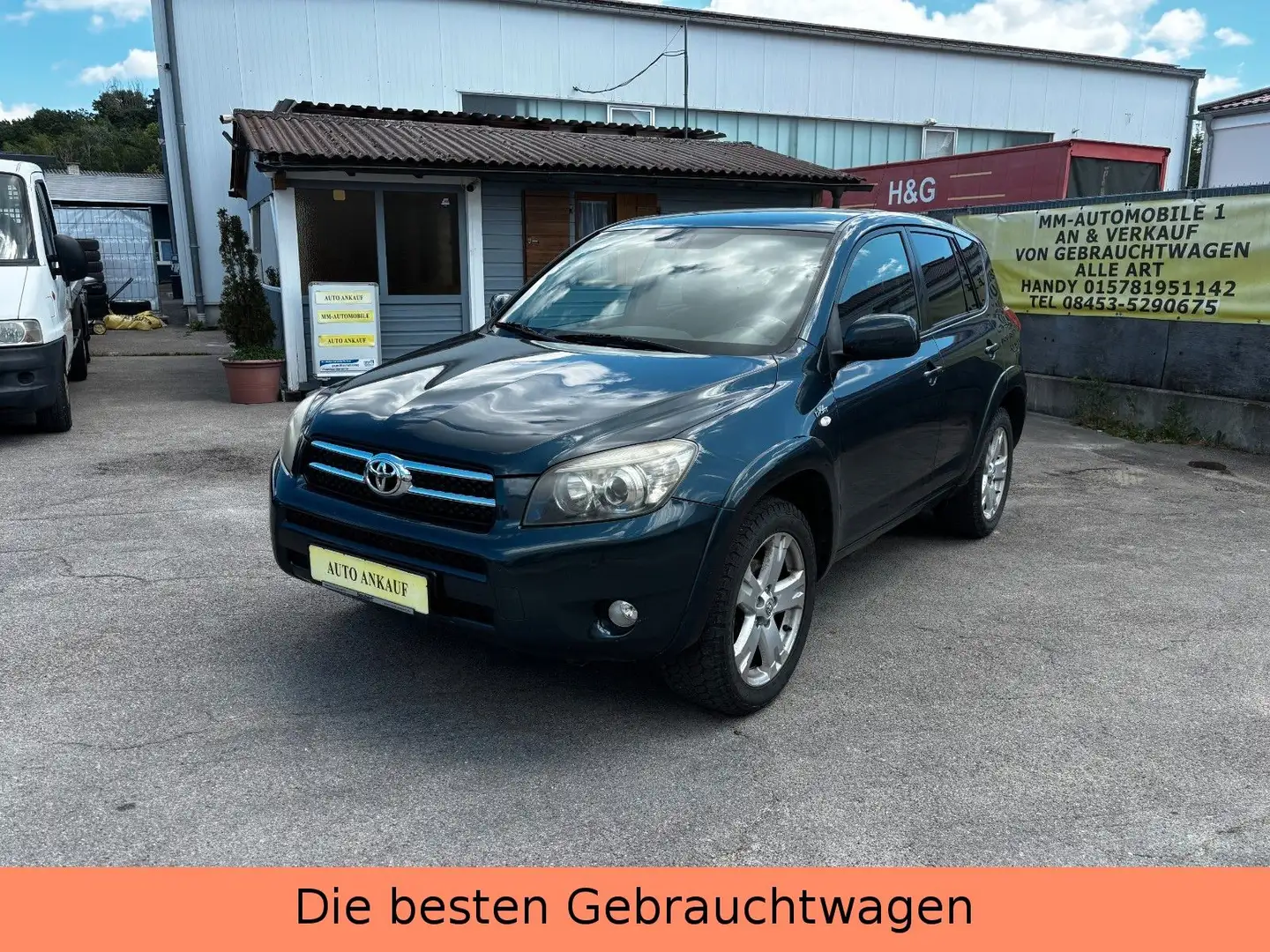 Toyota RAV 4 RAV4 Executive-4X4-TÜV-LEDER-CAMERA-TOP Grün - 1