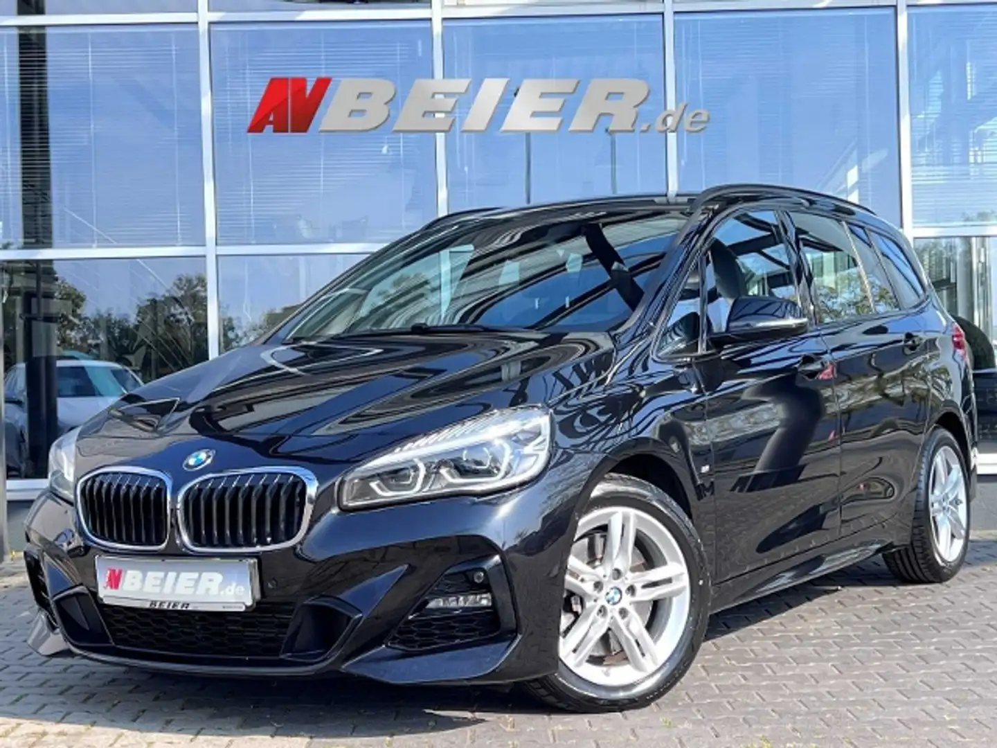 BMW 218 d xDrive M-Sport GT LED Navi SHZ 2xPDC Gran Toure Zwart - 1