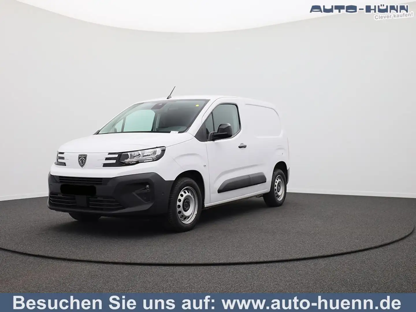 Peugeot Partner 1.5 BlueHDI 102PS NEUES MODELL 2-Sitzer AHK Kli... Weiß - 1