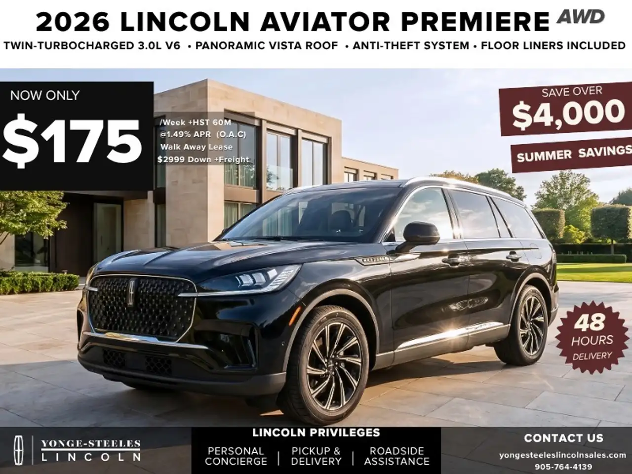 2026 Lincoln Aviator