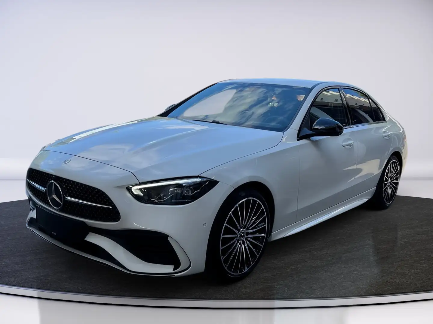 Mercedes-Benz C 200 d Limo Ö-Edition AMG Advance*360Kamera*Navi Weiß - 2