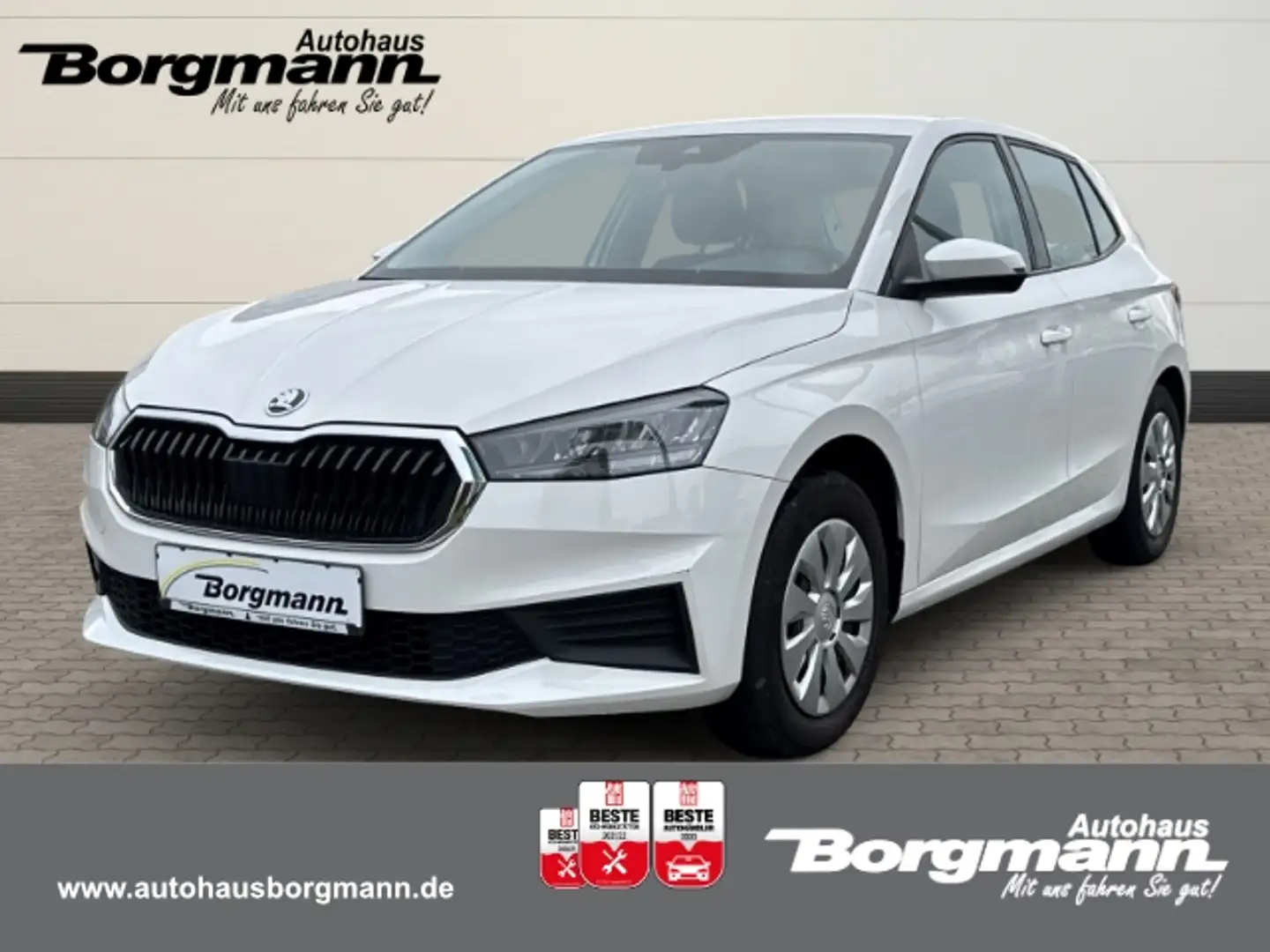 Skoda Fabia Active 1,0MPI 48kW 5-Gang Weiß - 1