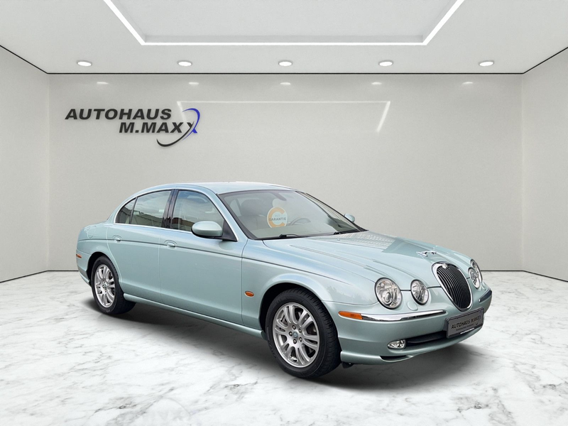 Jaguar S-Type 4.2 V8 Executive Seafrost/Beige PDC Sitzh — photo 8