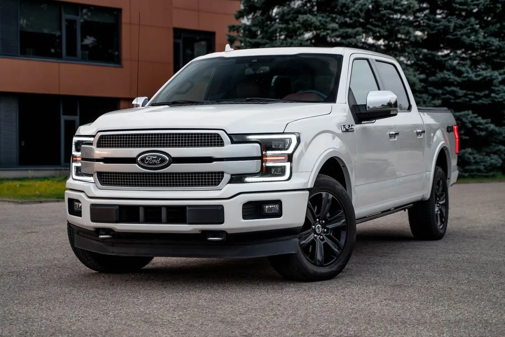 Ford F 150 F150 Platinum 4x4/AHK/360/B&O/PANO/Massage/4xSHZ Weiß - 1