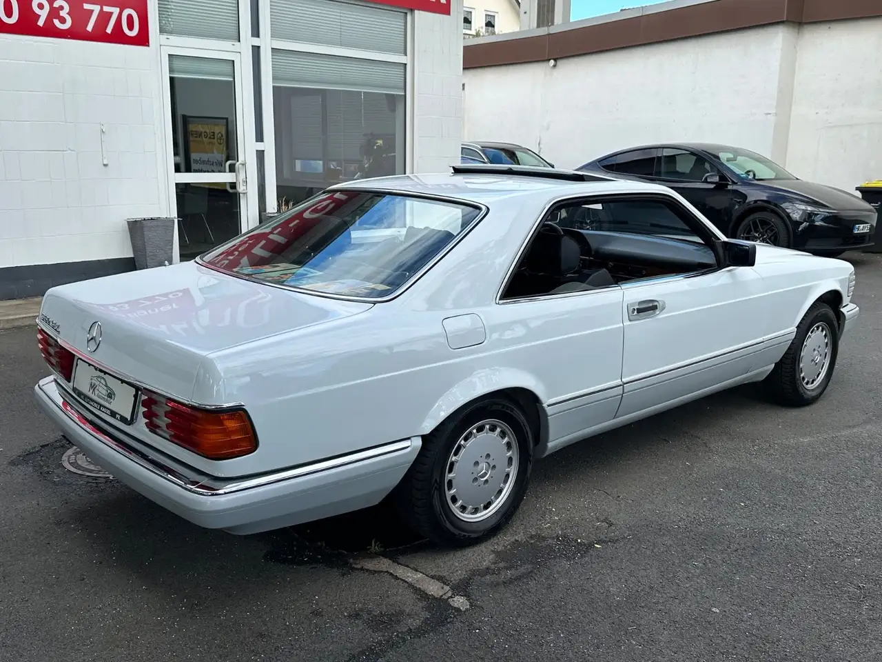 Mercedes-Benz 560 SEC C126 Leder/ Schiebedach/ Sitzheizung, foto 4