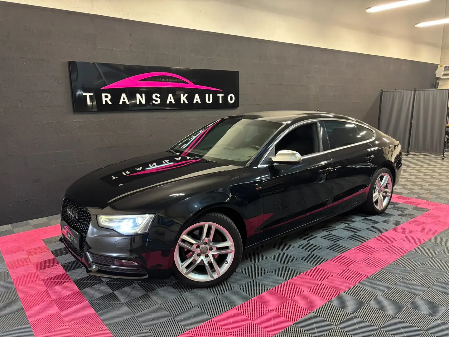 Audi A5 A5 Sportback 2.0 TDI 177 S line Schwarz - 1