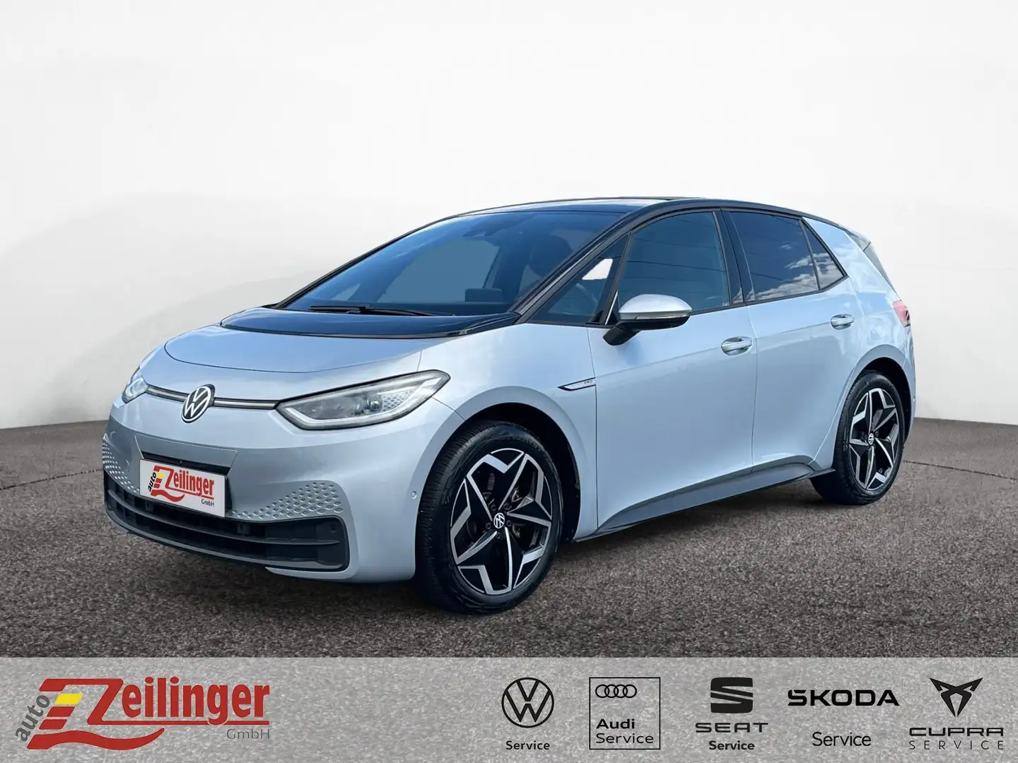 Volkswagen ID.3 Pro Perf|WÄRMEPUMPE|AREA VIEW|IQ.LIGHT|NAVI Argent - 1