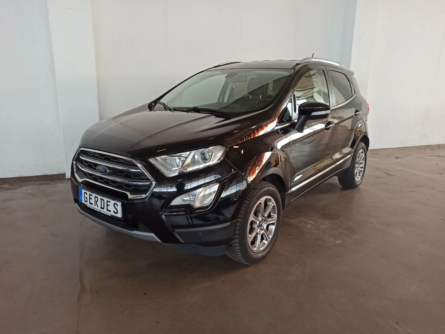 Ford EcoSport Titanium 1,0 Ltr. Schwarz - 1