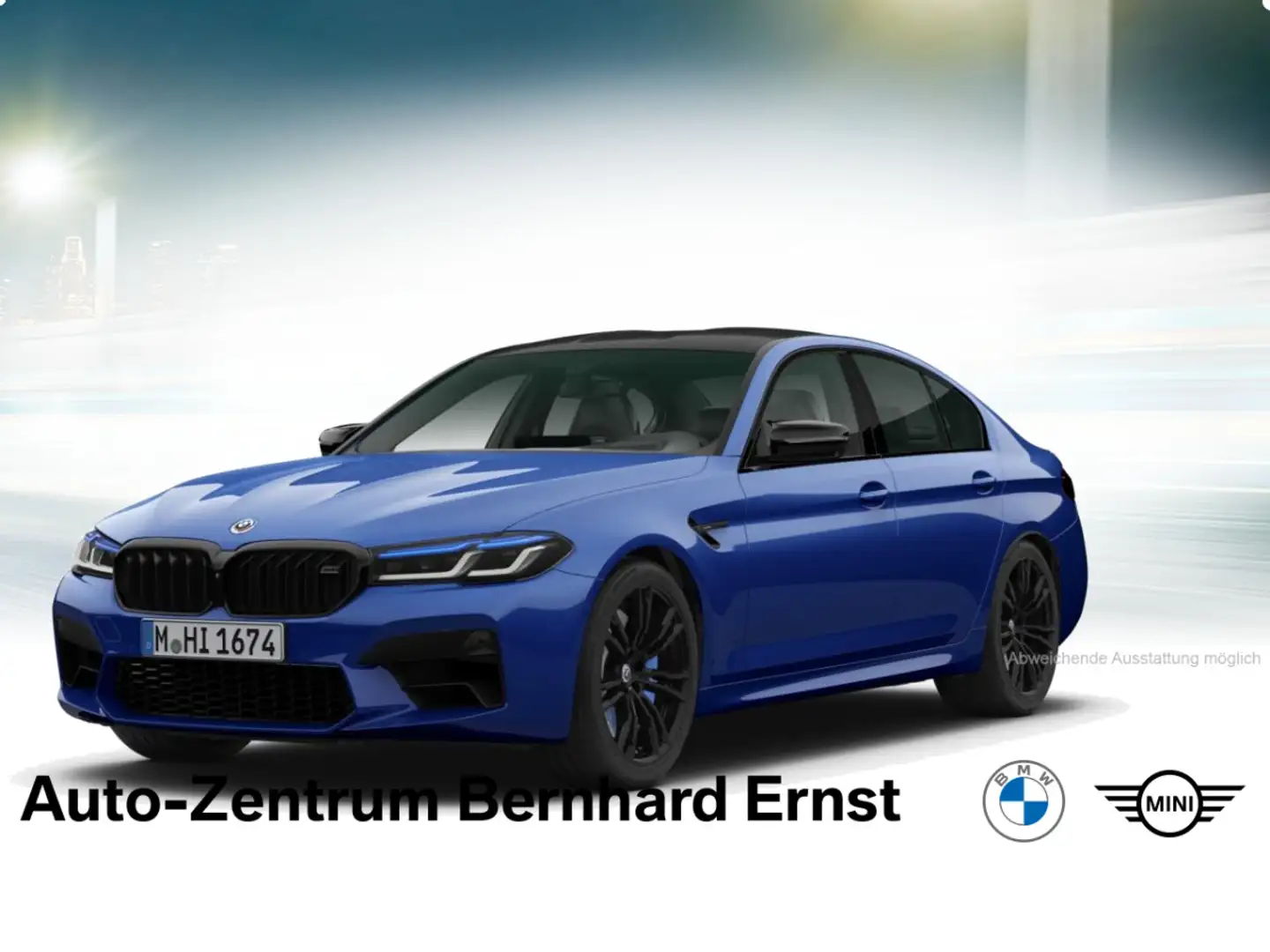 BMW M5 Competition M Driver's P. LASER H/K 360 Blau - 2