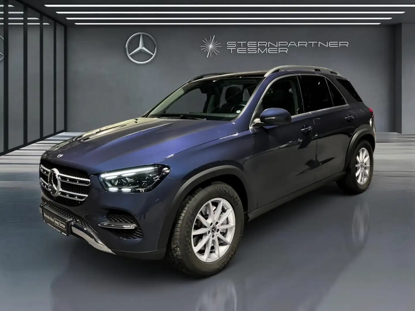 Mercedes-Benz GLE 350 de 4M PANO+AHK+SITZKLIMA+MBUX+WIDE+AMBIE Bleu - 2
