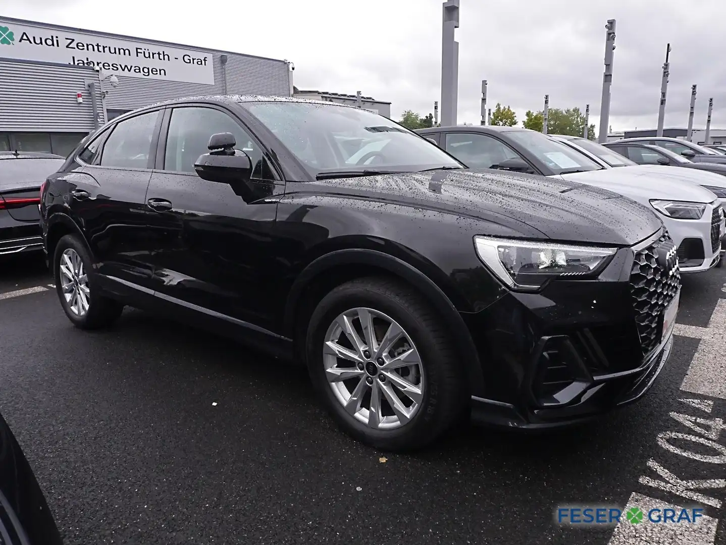 Audi Q3 Sportback 35 TDI S tronic AHK RFK PDC Schwarz - 2
