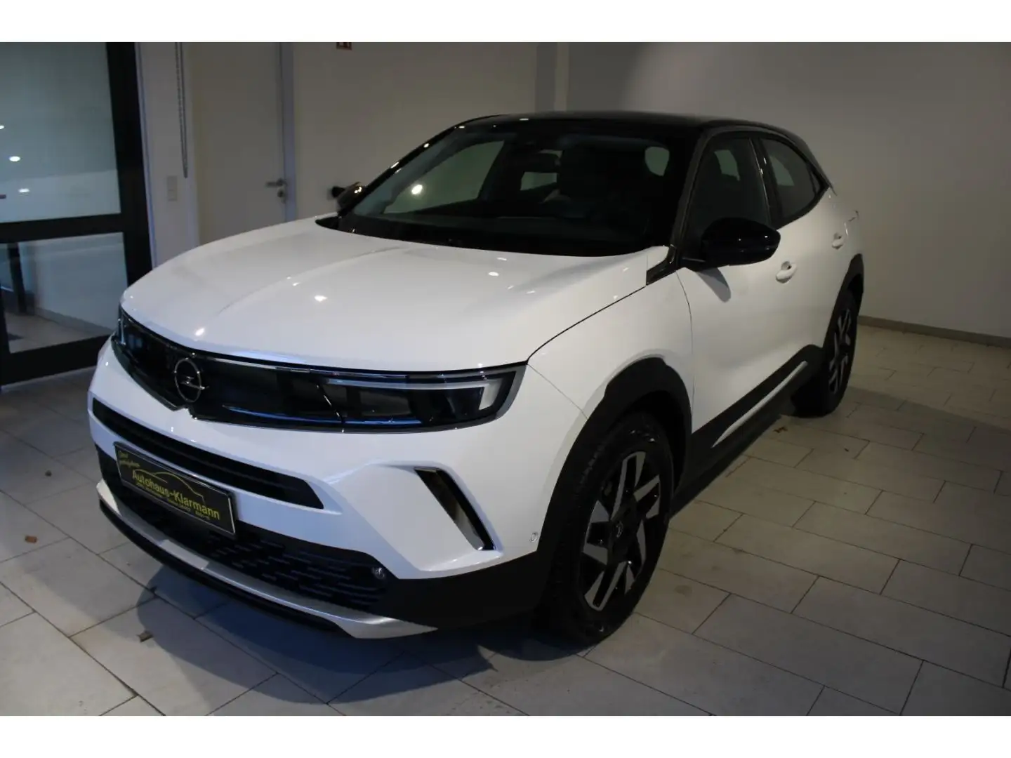Opel Mokka Elegance 1.2 Turbo EU6d Navi Digitales Coc Weiß - 1