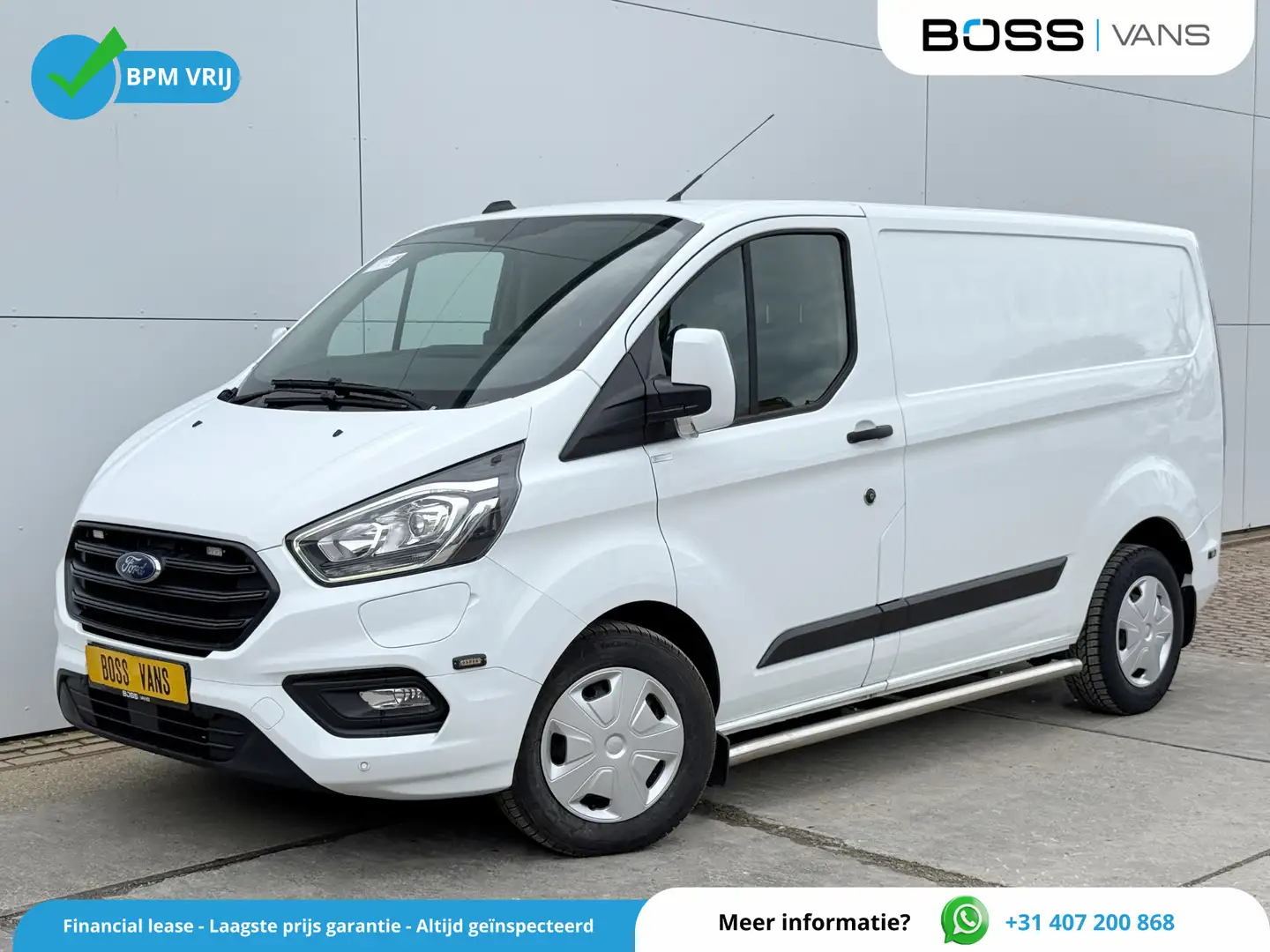 Ford Transit Custom 340 1.0 EcoBoost PHEV 126PK PHEV Benzine Plug In H Wit - 1