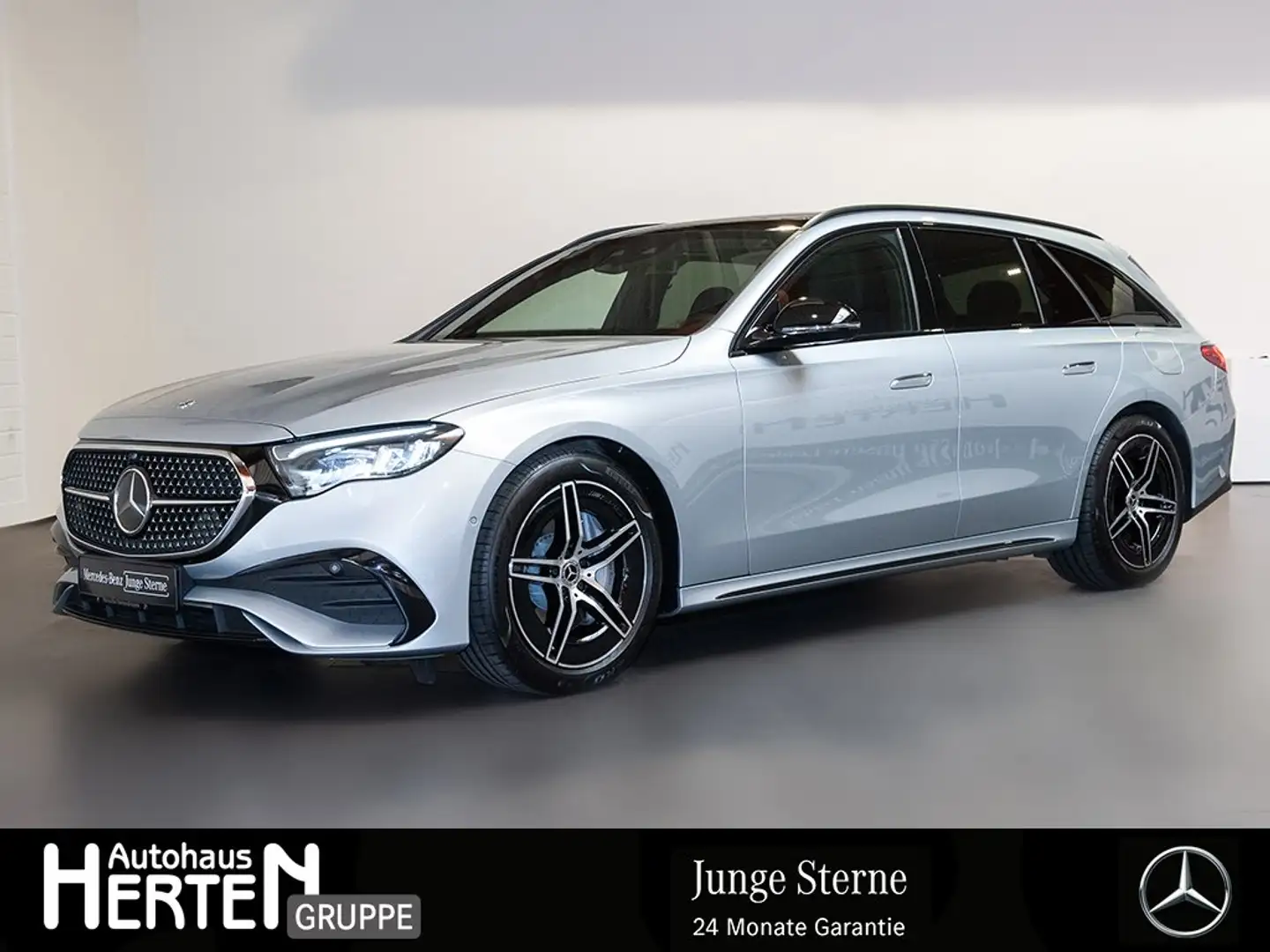 Mercedes-Benz E 300 T de 4M+AMG+NIGHT+PANORAMA-D+AHK+DISTRONIC Grau - 1