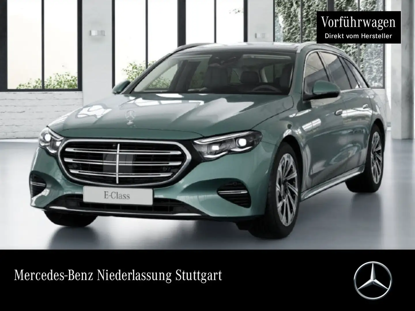 Mercedes-Benz E 300 e T Hybrid Exclusive Fahrass 360° Pano AHK Silber - 1