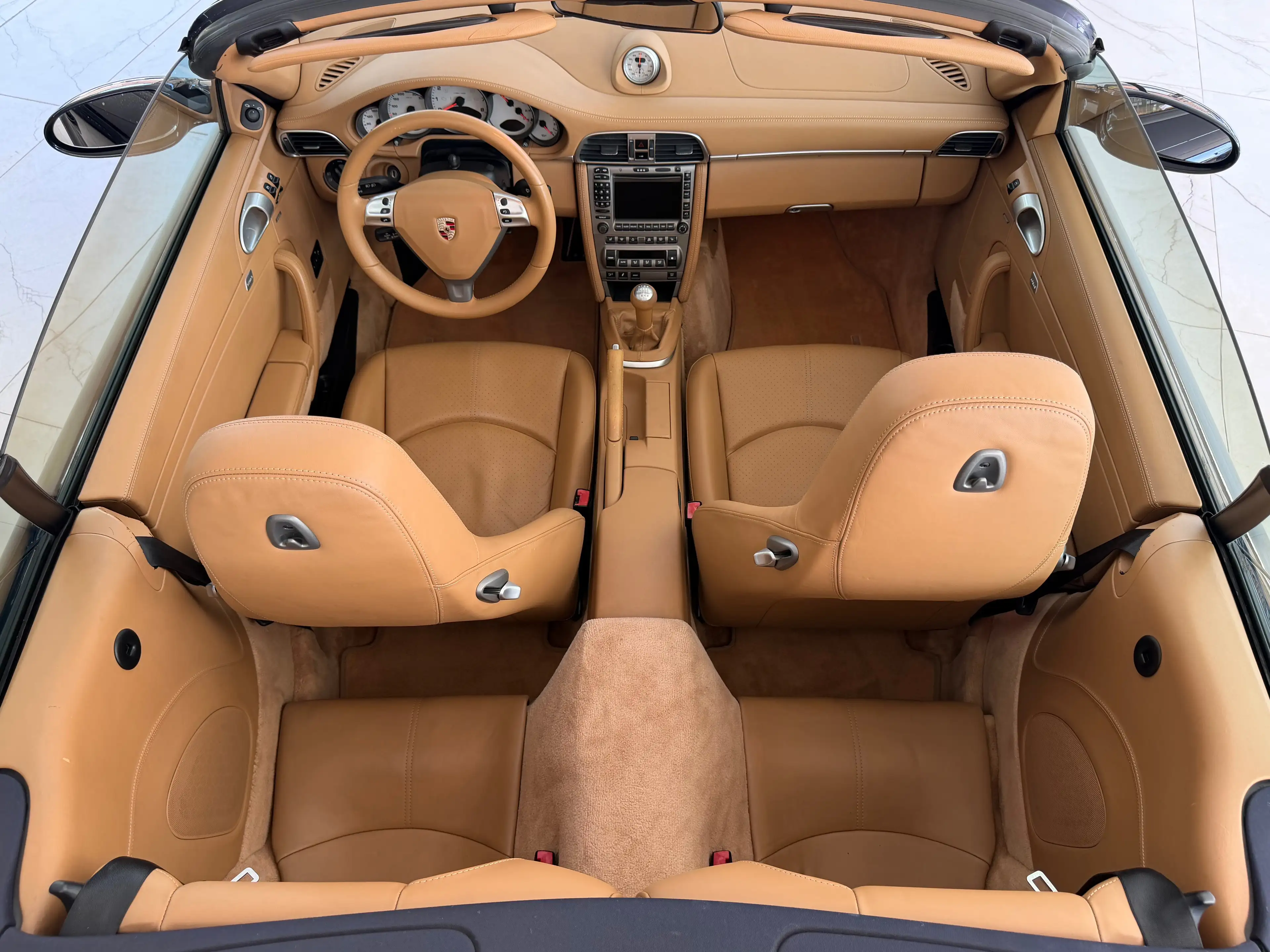 Porsche 911 / 997 CARRERA 4S | CABRIOLET | 3.8i | 355 CV | SPORT CHRONO | CLIM | CUIR | GPS | XENON — photo 12