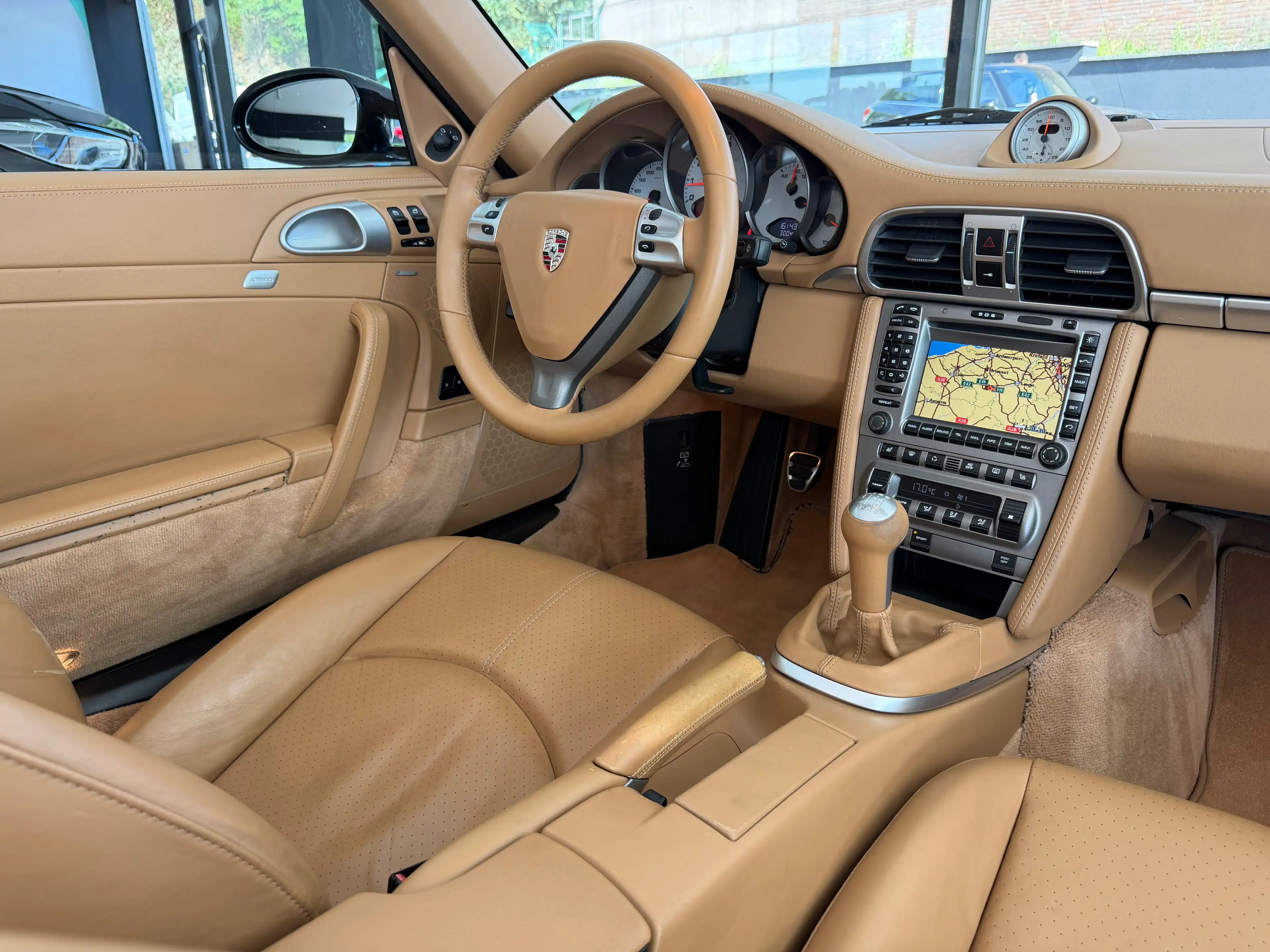 Porsche 911 / 997 CARRERA 4S | CABRIOLET | 3.8i | 355 CV | SPORT CHRONO | CLIM | CUIR | GPS | XENON — photo 14